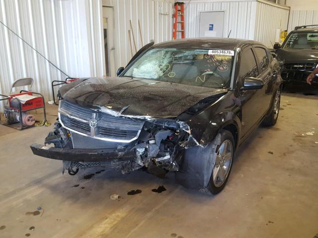 1B3LC76M68N636381 - 2008 DODGE AVENGER R/ BLACK photo 2