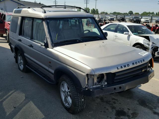 SALTW15442A744560 - 2002 LAND ROVER DISCOVERY BEIGE photo 1