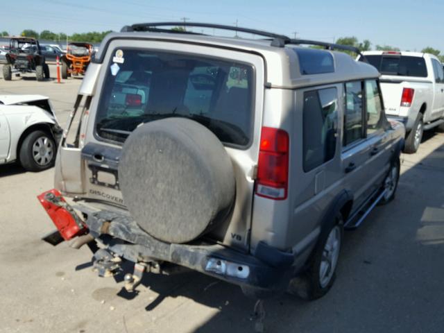 SALTW15442A744560 - 2002 LAND ROVER DISCOVERY BEIGE photo 4
