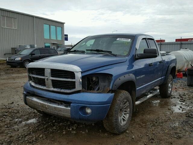 1D7KU28D03J531963 - 2003 DODGE RAM 2500 S BLUE photo 2