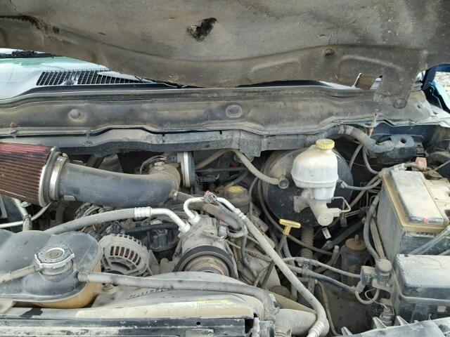 1D7KU28D03J531963 - 2003 DODGE RAM 2500 S BLUE photo 7