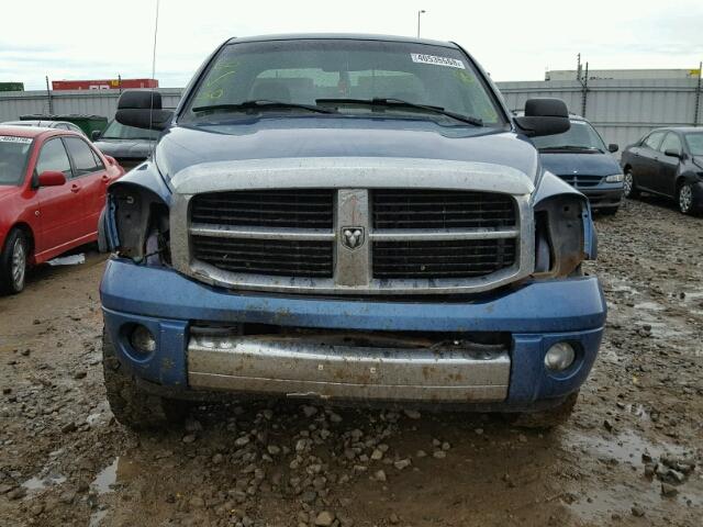 1D7KU28D03J531963 - 2003 DODGE RAM 2500 S BLUE photo 9