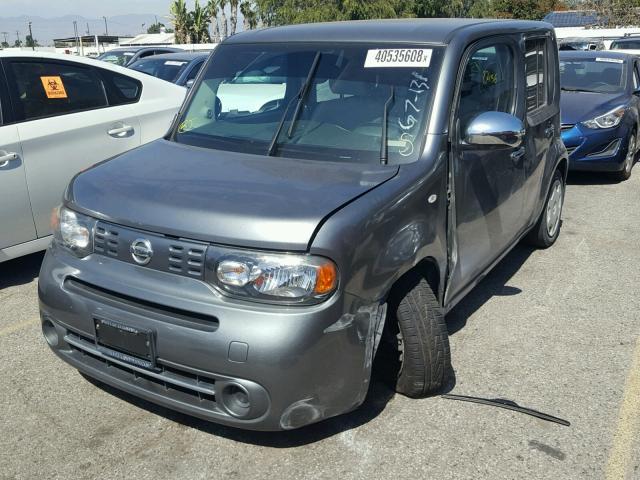 JN8AZ2KR9BT210507 - 2011 NISSAN CUBE BASE GRAY photo 2