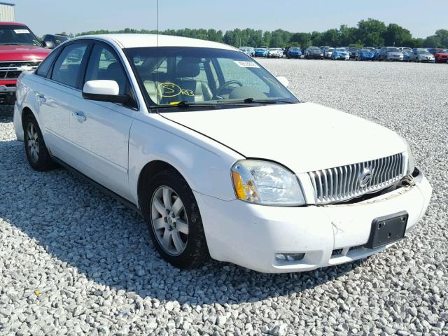 1MEFM40196G608757 - 2006 MERCURY MONTEGO LU WHITE photo 1