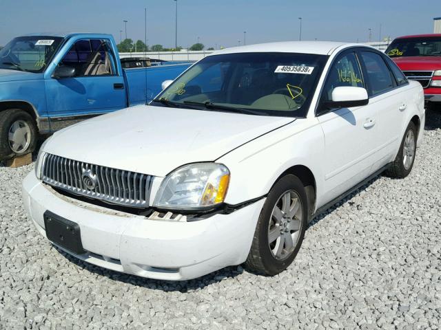 1MEFM40196G608757 - 2006 MERCURY MONTEGO LU WHITE photo 2