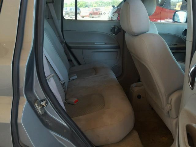 3GNDA13D57S550517 - 2007 CHEVROLET HHR LS GRAY photo 6