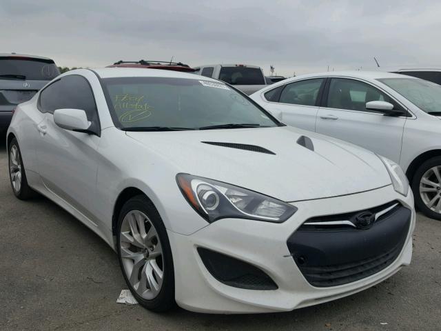 KMHHT6KD7DU089248 - 2013 HYUNDAI GENESIS CO WHITE photo 1