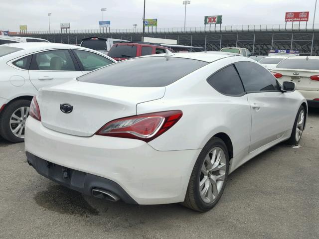 KMHHT6KD7DU089248 - 2013 HYUNDAI GENESIS CO WHITE photo 4