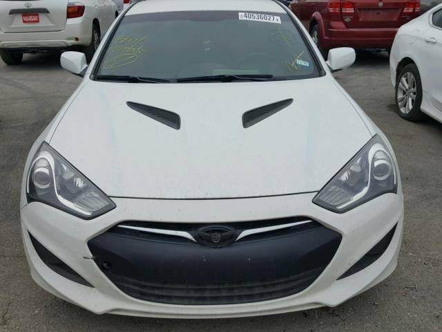 KMHHT6KD7DU089248 - 2013 HYUNDAI GENESIS CO WHITE photo 8