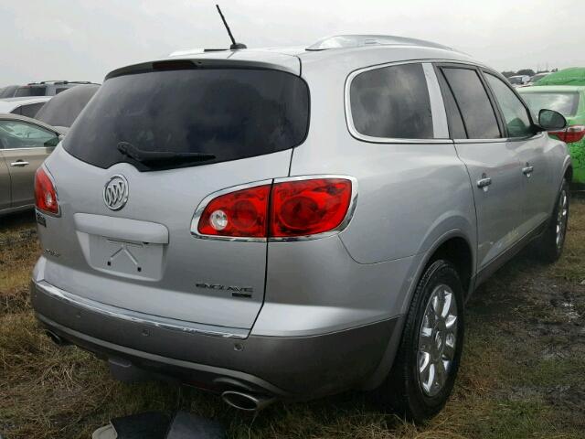 5GAKRBED1BJ239822 - 2011 BUICK ENCLAVE SILVER photo 4