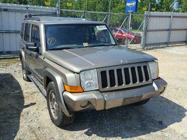 1J8HH48K16C171364 - 2006 JEEP COMMANDER 棕色 照片 1