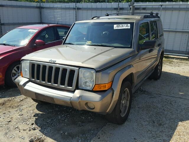 1J8HH48K16C171364 - 2006 JEEP COMMANDER 棕色 照片 2