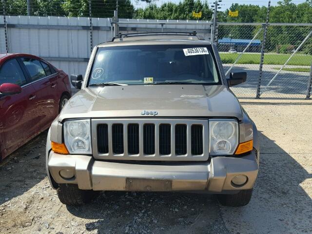 1J8HH48K16C171364 - 2006 JEEP COMMANDER 棕色 照片 9