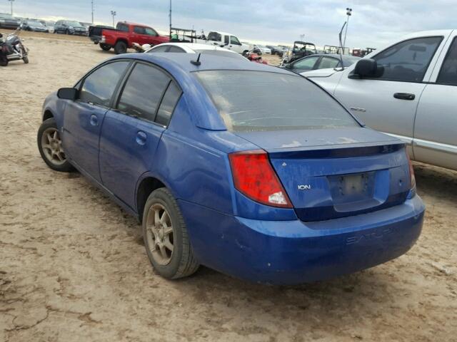 1G8AJ55F56Z156433 - 2006 SATURN ION LEVEL BLUE photo 3