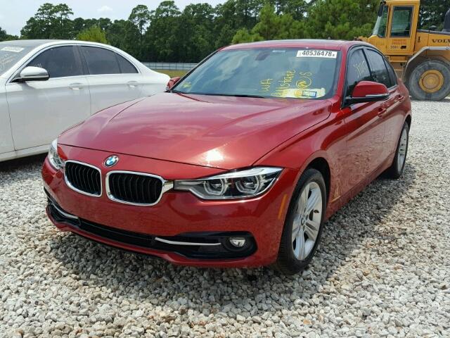 WBA8E9G51GNT82365 - 2016 BMW 328 I SULE RED photo 2