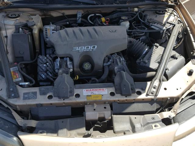 1G2WJ52K9YF295213 - 2000 PONTIAC GRAND PRIX GOLD photo 7