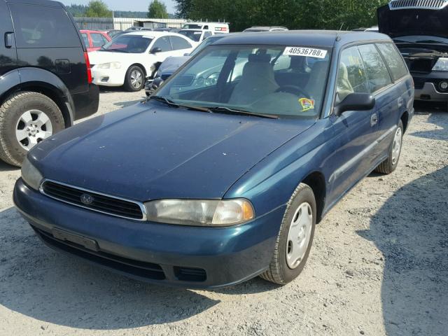 4S3BK4251T6307553 - 1996 SUBARU LEGACY BRI GREEN photo 2