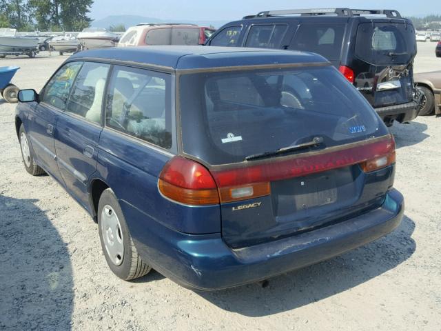 4S3BK4251T6307553 - 1996 SUBARU LEGACY BRI GREEN photo 3