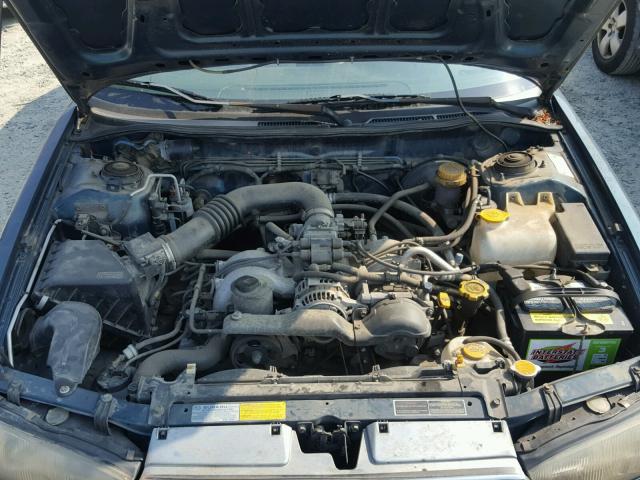 4S3BK4251T6307553 - 1996 SUBARU LEGACY BRI GREEN photo 7