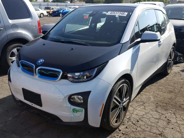 WBY1Z4C5XEV277644 - 2014 BMW I3 REX WHITE photo 2