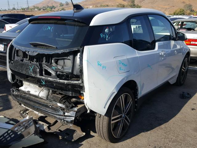 WBY1Z4C5XEV277644 - 2014 BMW I3 REX Blanco foto 4