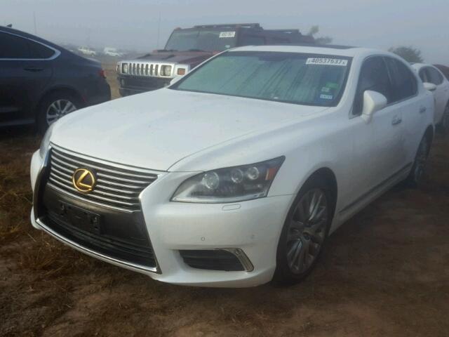 JTHBL5EF5E5132075 - 2014 LEXUS LS WHITE photo 2