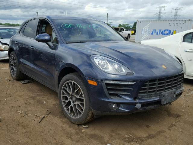 WP1AA2A52HLB80811 - 2017 PORSCHE MACAN BLUE photo 1