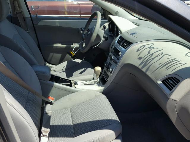 1G1ZA5EU3CF389529 - 2012 CHEVROLET MALIBU LS ნაცრისფერი ფოტო 5