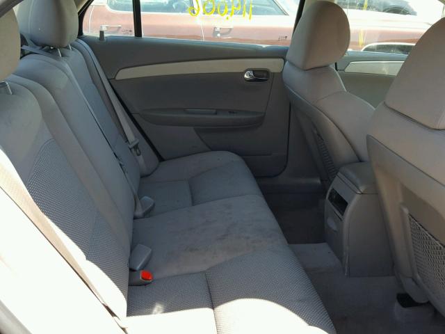 1G1ZA5EU3CF389529 - 2012 CHEVROLET MALIBU LS ნაცრისფერი ფოტო 6