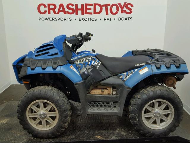 4XASXN851HA623898 - 2017 POLARIS SPORTSMAN BLUE photo 3