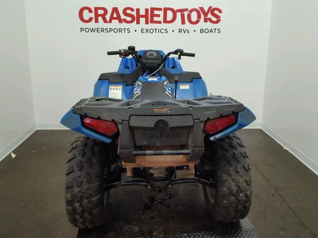 4XASXN851HA623898 - 2017 POLARIS SPORTSMAN BLUE photo 4