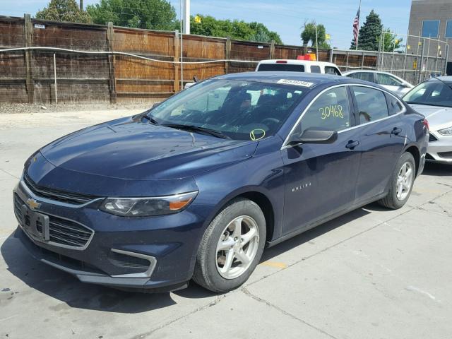 1G1ZB5ST3GF347229 - 2016 CHEVROLET MALIBU LS ლურჯი ფოტო 2