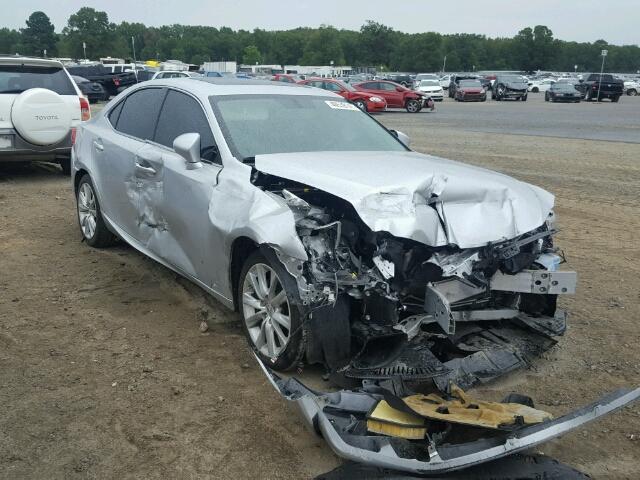 JTHBF1D24E5027638 - 2014 LEXUS IS 250 SILVER photo 1