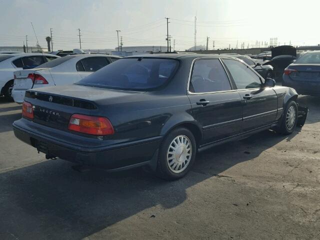 JH4KA7663RC013958 - 1994 ACURA LEGEND L GREEN photo 4