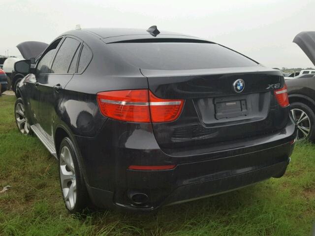 5UXFG2C52BLX05911 - 2011 BMW X6 XDRIVE3 BLACK photo 3