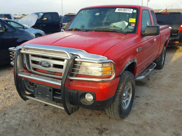 1FTLR4FE9BPA63556 - 2011 FORD RANGER SUP RED photo 2