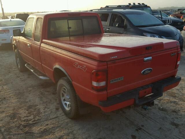 1FTLR4FE9BPA63556 - 2011 FORD RANGER SUP RED photo 3