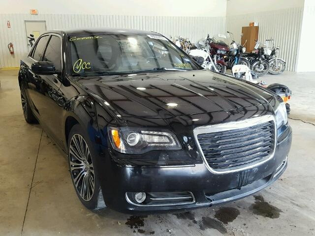 2C3CCABGXDH514870 - 2013 CHRYSLER 300 V6 BLACK photo 1