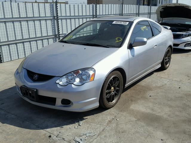 JH4DC53082C037072 - 2002 ACURA RSX TYPE-S SILVER photo 2