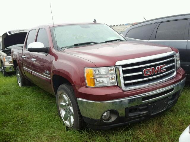 3GTP1VE00DG358847 - 2013 GMC SIERRA C15 MAROON photo 1