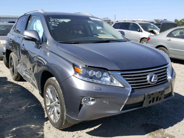 JTJBC1BA8D2445072 - 2013 LEXUS RX 450 GRAY photo 1