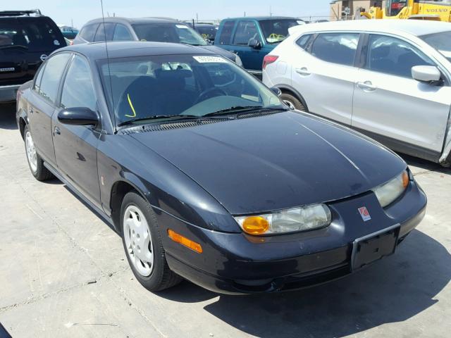 1G8ZK52742Z172646 - 2002 SATURN SL2 BLACK photo 1