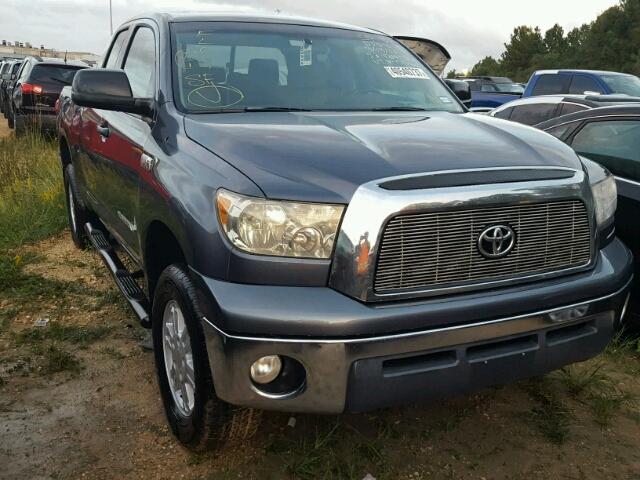 5TFRV54138X038883 - 2008 TOYOTA TUNDRA GRAY photo 1