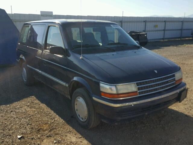 2P4FH253XPR334646 - 1993 PLYMOUTH VOYAGER BLUE photo 1