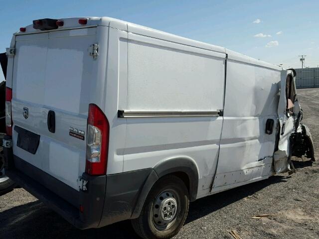 3C6TRVAG5GE101572 - 2016 RAM PROMASTER WHITE photo 4