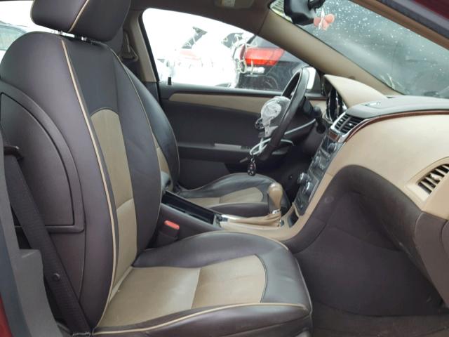 1G1ZK57749F216308 - 2009 CHEVROLET MALIBU LTZ 勃艮第红 照片 5