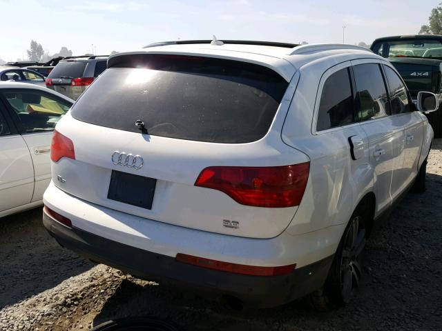 WA1AY74L49D017443 - 2009 AUDI Q7 3.6 QUA WHITE photo 4