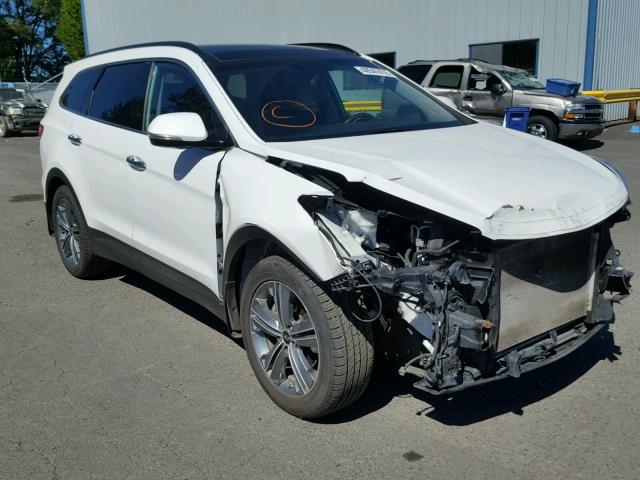 KM8SRDHF1GU144721 - 2016 HYUNDAI SANTA FE S WHITE photo 1