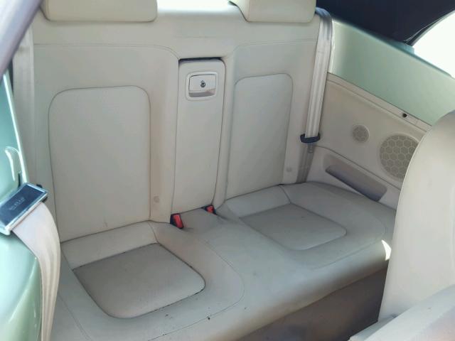 3VWRG31Y87M411496 - 2007 VOLKSWAGEN NEW BEETLE მწვანე ფოტო 6