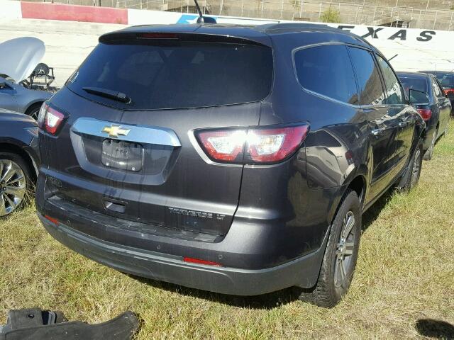 1GNKRHKD3GJ298536 - 2016 CHEVROLET TRAVERSE GRAY photo 4